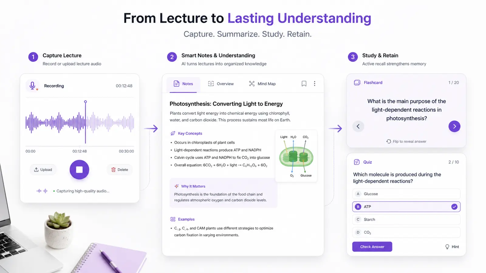 يجب أن تقلل أداة الملاحظات الاحتكاك لا أن تستبدل التفكير
